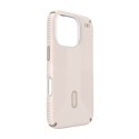 Speck Presidio2 Grip ClickLock & MagSafe - Case for iPhone 16 Pro (Bleached Bone / Heirloom Gold / Hazel Brown)