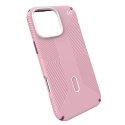 Speck Presidio2 Grip ClickLock & MagSafe - Case for iPhone 16 Pro Max (Wednesday Pink / Boysenberry Purple / White)