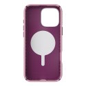 Speck Presidio2 Grip ClickLock & MagSafe - Case for iPhone 16 Pro Max (Wednesday Pink / Boysenberry Purple / White)