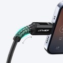 Acefast kabel audio MFI Lightning - 3,5mm mini jack (żeński) 18cm, AUX czarny (C1-05 black)