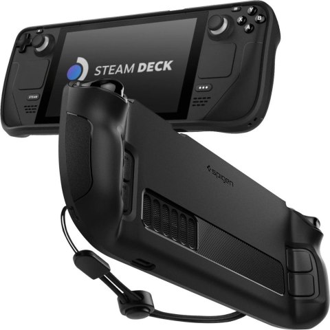 Etui Spigen Rugged Armor na Steam Deck - czarny mat