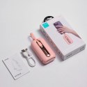 Joyroom mini powerbank 10000mAh Colorful Series 22.5W z 2 wbudowanymi kablami USB C i Lightning różowy (JR-L012)