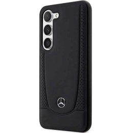 Etui Mercedes Leather Urban na Samsung Galaxy S23 - czarne