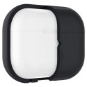 Etui Spigen Silicone Fit Strap na Apple AirPods Pro 1 / 2 - czarno-zielone