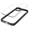 Etui Spigen Crystal Hybrid na iPhone 15 Plus - przezroczysto-czarne