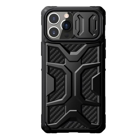 Nillkin Adventurer Case etui do iPhone 13 Pro Max pancerny pokrowiec z osłoną na aparat czarny