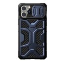 Nillkin Adventurer Case etui do iPhone 13 Pro pancerny pokrowiec z osłoną na aparat niebieski