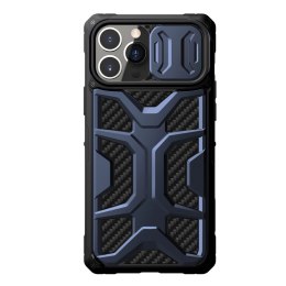 Nillkin Adventurer Case etui do iPhone 13 Pro pancerny pokrowiec z osłoną na aparat niebieski