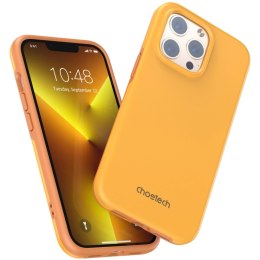 Choetech MFM Anti-drop etui pokrowiec iPhone 13 Pro Max pomarańczowy (PC0114-MFM-YE)