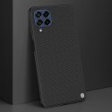 Nillkin Textured Case wytrzymałe wzmocnione etui z żelową ramką i nylonem na tyle Samsung Galaxy M53 5G czarny