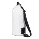 Wodoodporny worek plecak PVC 10l - biały