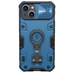 Nillkin CamShield Armor Pro Magnetic Case etui iPhone 14 Plus magnetyczny pokrowiec MagSafe z osłoną na aparat niebieskie