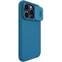 Nillkin CamShield Pro Case etui iPhone 14 Pro pancerny pokrowiec osłona na aparat kamerę niebieski