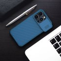 Nillkin CamShield Pro Case etui iPhone 14 Pro pancerny pokrowiec osłona na aparat kamerę niebieski