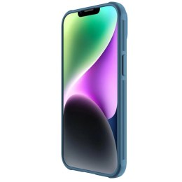 Nillkin CamShield Pro Case etui iPhone 14 pancerny pokrowiec osłona na aparat kamerę niebieski