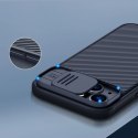 Nillkin CamShield Pro Magnetic Case etui iPhone 14 Plus pokrowiec osłona na aparat kamerę niebieski (z MagSafe)