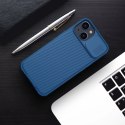 Nillkin CamShield Pro Magnetic Case etui iPhone 14 Plus pokrowiec osłona na aparat kamerę niebieski (z MagSafe)