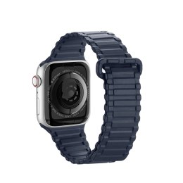 Dux Ducis Strap (Armor Version) pasek Apple Watch SE, 9, 8, 7, 6, 5, 4, 3, 2, 1 (41, 40, 38 mm) silikonowa magnetyczna opaska br