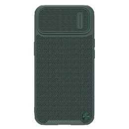 Nillkin Textured S Case etui iPhone 14 Plus pancerny pokrowiec z osłoną na aparat zielony