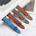 Strap Leather skórzany pasek Apple Watch SE, 9, 8, 7, 6, 5, 4, 3, 2, 1 (41, 40, 38 mm) opaska bransoleta brązowy