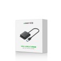 Ugreen adapter USB3.0 do dysku 2.5'' / 3.5'' SATA czarny (CM257)