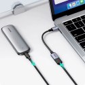 Ugreen kabel adapter przejściówka OTG USB-C (męski) - USB-A (żeński) 5Gb/s 0.15m czarny (US378)