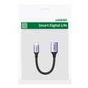 Ugreen kabel adapter przejściówka OTG USB-C (męski) - USB-A (żeński) 5Gb/s 0.15m czarny (US378)