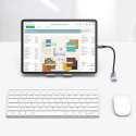 Ugreen kabel adapter przejściówka OTG USB-C (męski) - USB-A (żeński) 5Gb/s 0.15m czarny (US378)