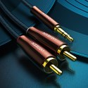 Ugreen kabel przewód audio 3,5 mm mini jack (męski) - 2RCA (męski) 2m miedziany (AV170)