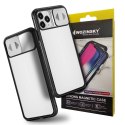 Wozinsky Magnetic Cam Slider Case magnetyczne etui 360 na cały telefon szkło na ekran osłona na aparat Huawei P40 Lite 5G czarny