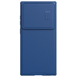 Nillkin CamShield S Case etui Samsung Galaxy S23 Ultra pancerny pokrowiec osłona na aparat niebieskie