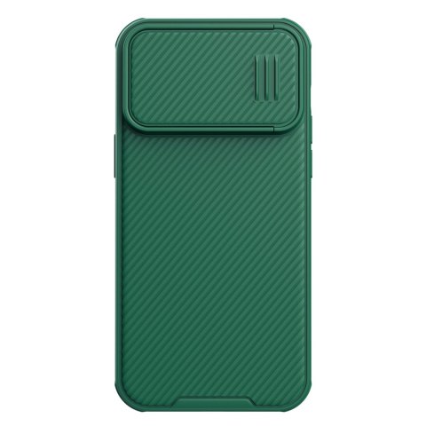 Nillkin CamShield S Case etui iPhone 14 Pro Max pancerny pokrowiec osłona na aparat zielone