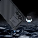 Nillkin CamShield Pro Case etui do Samsung Galaxy A54 5G pokrowiec z osłoną na aparat niebieskie