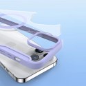 Etui Dux Ducis Skin X Pro na iPhone 15 Pro Max z MagSafe i klapką - fioletowe