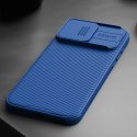 Pancerne etui Nillkin CamShield Pro Magnetic Case do iPhone 15 Plus z osłoną na aparat - niebieskie