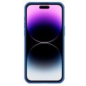 Pancerne etui Nillkin CamShield Pro Magnetic Case do iPhone 15 Pro Max z osłoną na aparat - niebieskie