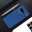 Etui z osłoną na aparat Nillkin CamShield Pro Case do Google Pixel 8 Pro - niebieskie