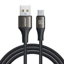 Kabel Joyroom Light-Speed Series S-A25 USB-A / USB-C 100W 1.2m - czarny