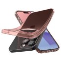 Etui Spigen Crystal Flex na iPhone 15 Pro Max - różowo-przezroczyste