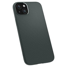 Etui Spigen Liquid Air na iPhone 15 Plus - ciemnozielone