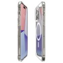 Etui Spigen Ultra Hybrid Mag z MagSafe na iPhone 14 Pro Max - przezroczysto-białe