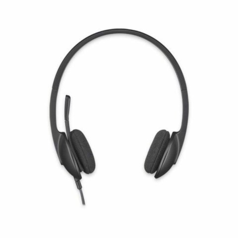 Headphones with Microphone Logitech 981-000475 Black