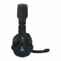 Gaming Headset with Microphone Ewent PL3320 Black Blue