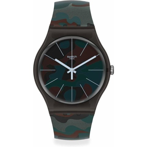 Men's Watch Swatch CAMOUCITY (Ø 41 mm)