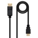 DisplayPort to HDMI Cable NANOCABLE 10.15.4310 Black 10 m