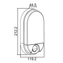 Lampa Led z czujnikiem ruchu 15W MCE340 W