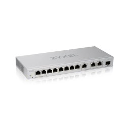 Przełącznik zarządzalny XGS1250-12, 12-Port Gigabit webmanaged Switch with 8 port 1G + 3-Port MultiGig 1/2.5/5/10G + 1-Por