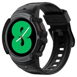 Etui z paskiem Spigen Rugged Armor Pro na Samsung Galaxy Watch 4 / 5 (44 mm) - szare