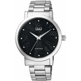 Men's Watch Q&Q Q892J222Y Black Silver