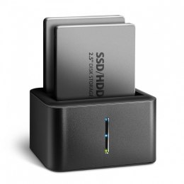 ADSA-D25 MINI stacja dokująca USB 3.2 Gen 1 - 2x SATA 6G 2.5